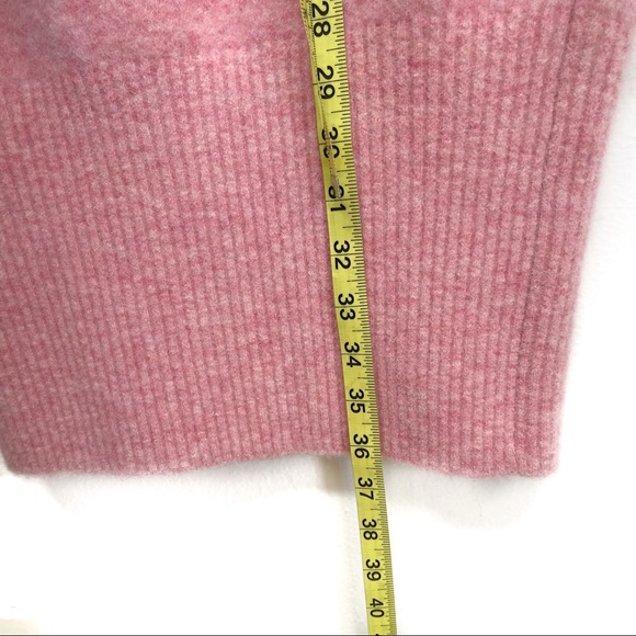 Vionnet Paris Style 150707 Alpaca Wool Pencil Skirt Rhodonite Pink Size 42 (6) - Picture 8 of 13